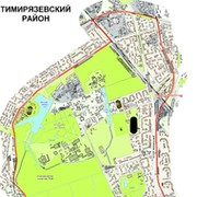 Тимирязевский район карта